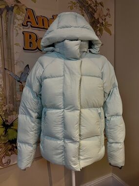 Baby blue Down Jacket
